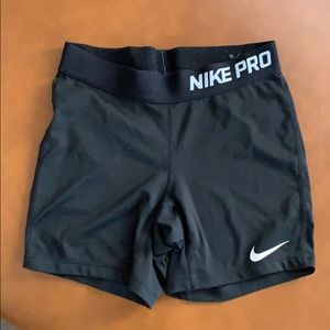 Nike spandex shorts